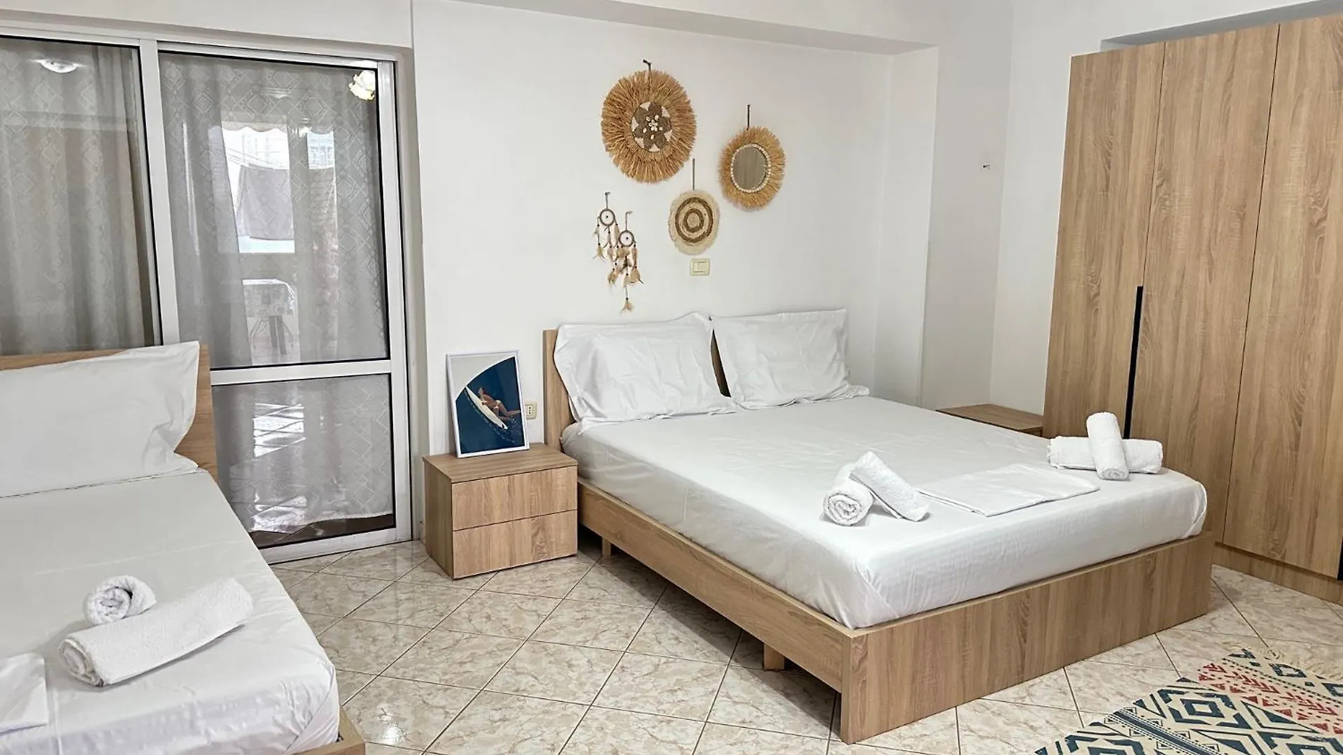 Boho Coastal Retreat Apartment Sarande 0*,